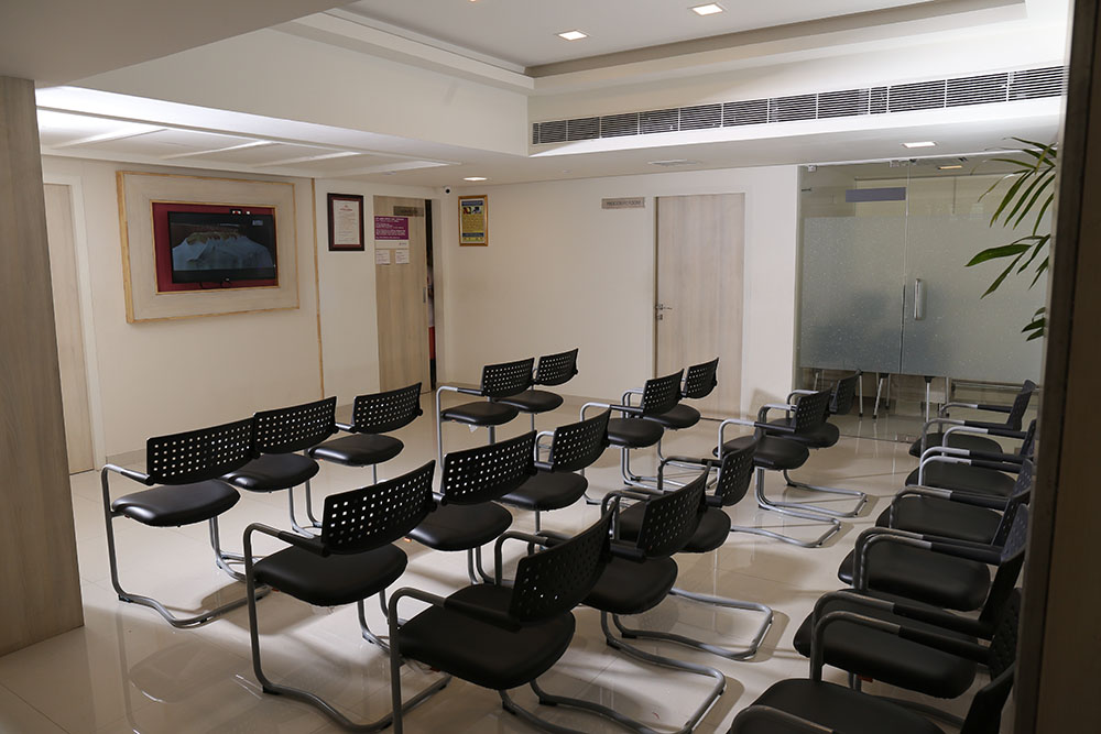 The Kokoori patient waiting room
